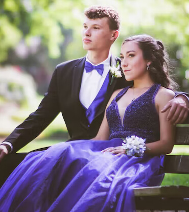 couple going to prom